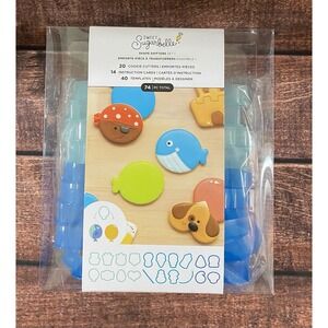 Sweet Sugarbelle Shape Shifters Set 1 Cookie Cutters 74 Piece (Plastic) NIB